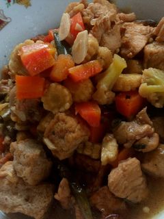 Foto resep Oseng sayur tahu