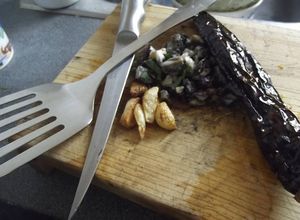 Una foto de Huitlacoche al pasilla entequilao Don geras