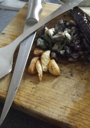 Una foto de Huitlacoche al pasilla entequilao Don geras