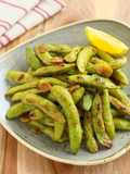 Irresistible Spicy Grilled Edamame