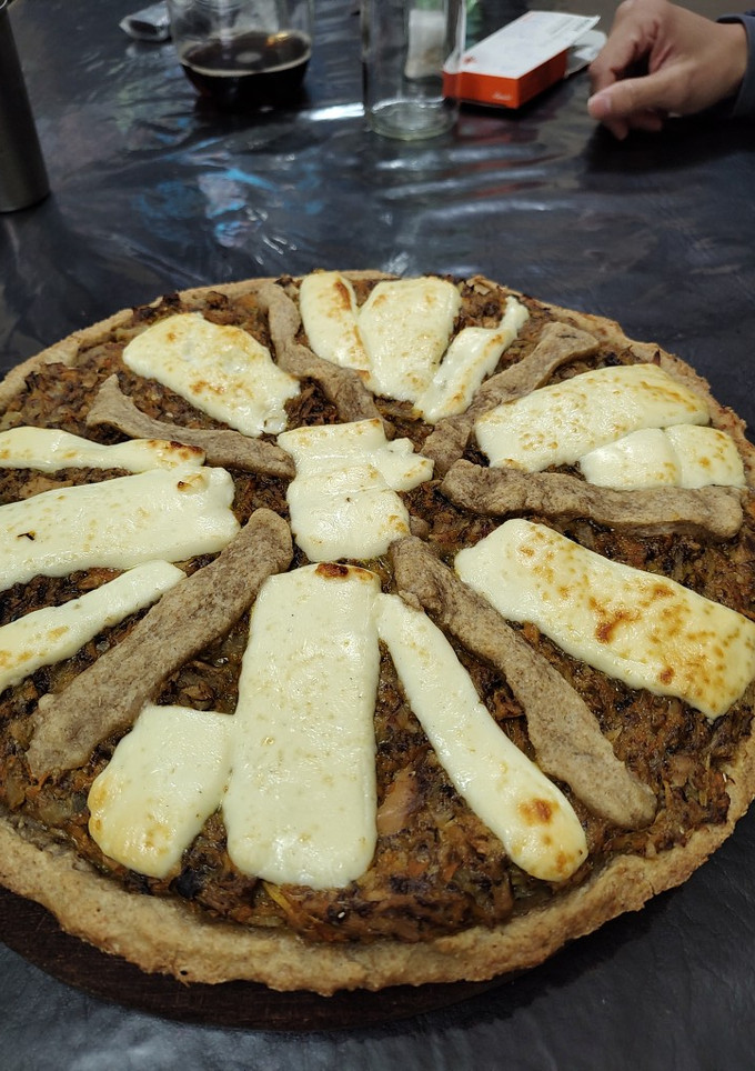 Una foto de Masa para tarta light de salvado