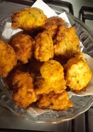 Una foto de Buñuelos de arroz