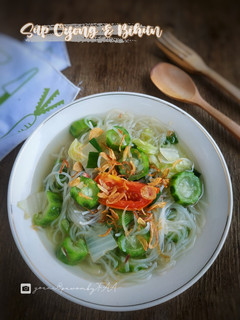 Foto resep Sup Oyong Bihun