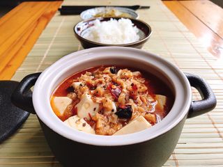 Đậu phụ Tứ Xuyên chay (version 2) - Mapo tofu