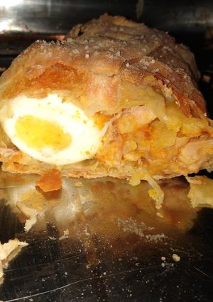 Una foto de Strudel de pollo