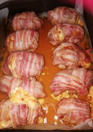 Göngyölt pulykacombfilé recept fotója