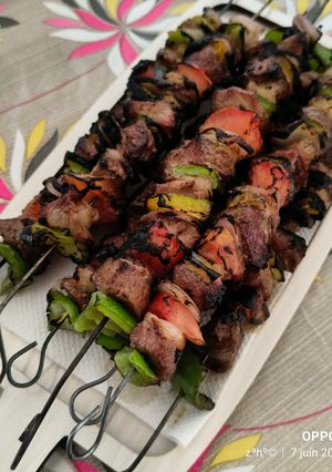 صورة لوصفة بروشات اللحم روايال 🍡🍢