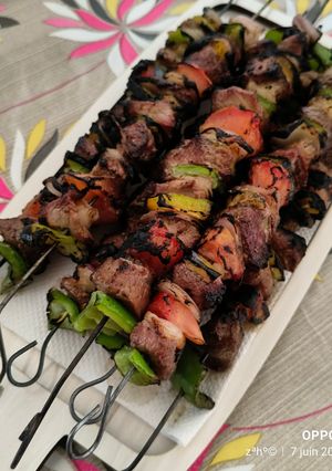 صورة لوصفة بروشات اللحم روايال 🍡🍢