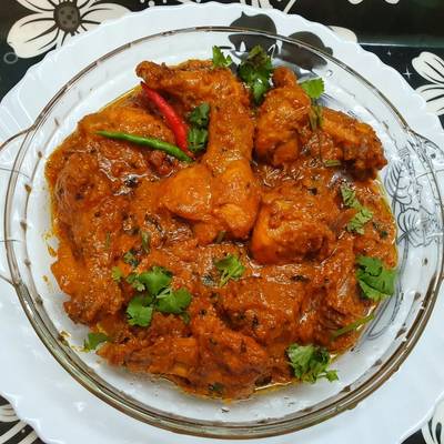 Karahi chicken - Cooking with Sukhi Singh