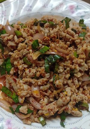 รูปของ ลาบหมูฉบับทำง่าย