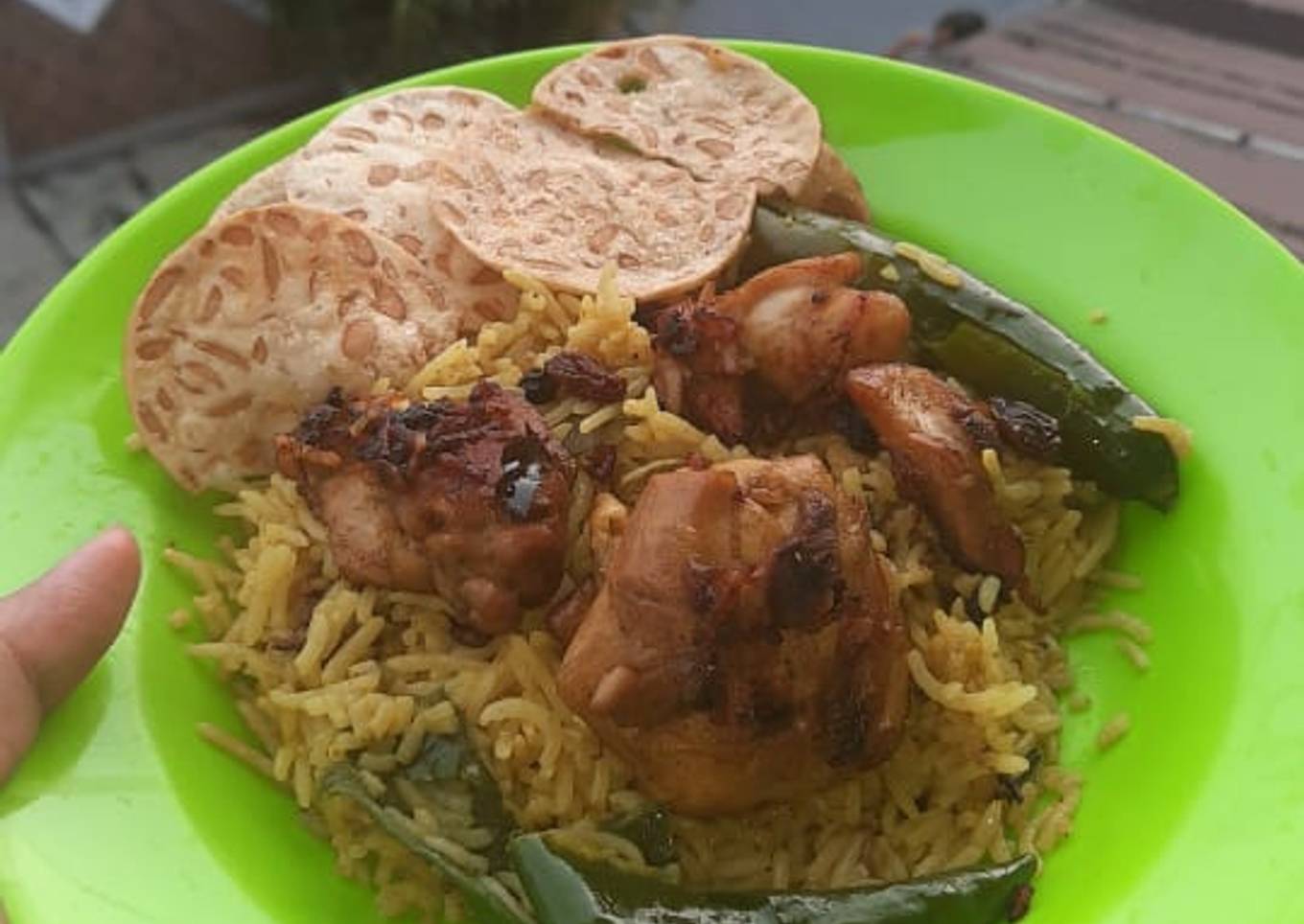 Briyani Chicken Thigh for "anak kos"