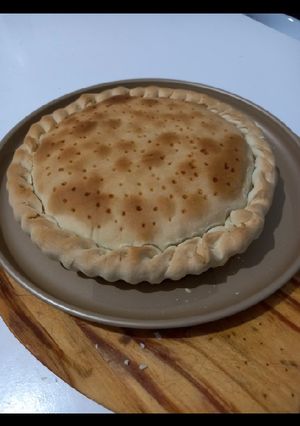 Una foto de Tarta de jamón y queso