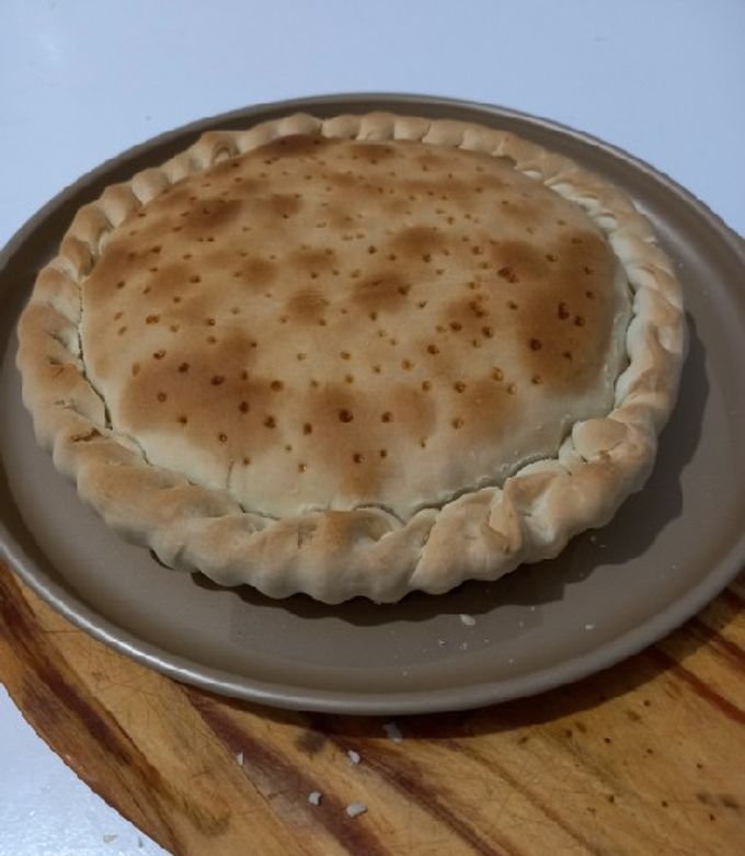 Una foto de Tarta de jamón y queso