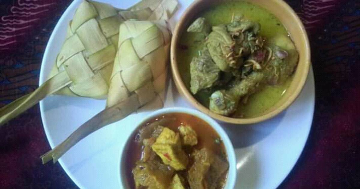 Resep Ketupat Sayur Opor Ayam Oleh Lien Ullyn Cookpad