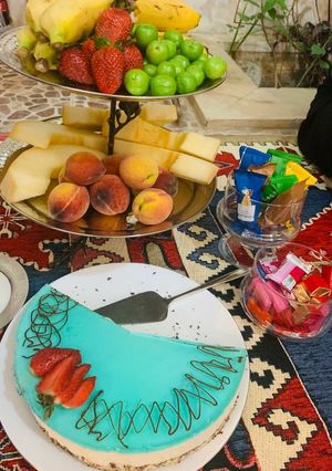 عکسی از دستور چیزکیک