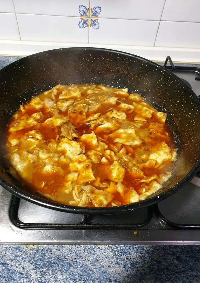 Una foto de Gazpacho manchego