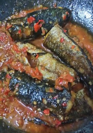 Foto resep Gabus masak pedas