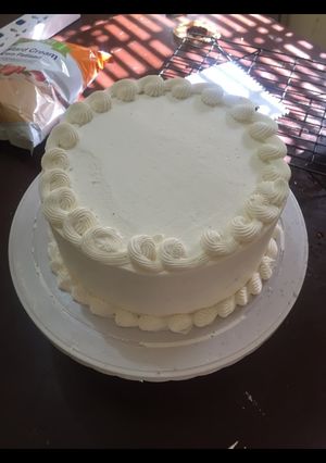 A picture of Vanilla cake.