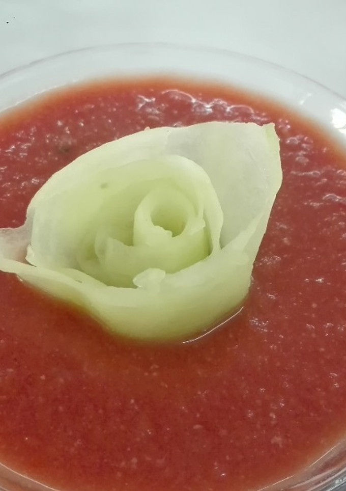 Una foto de Gazpacho