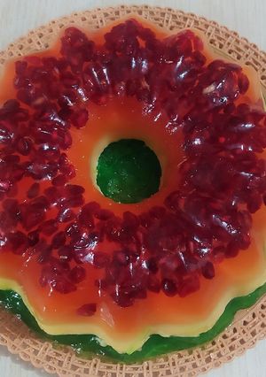 عکسی از دستور ژله هندوانه