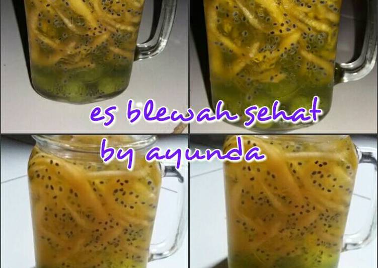 Resep: EnakEs blewah selasih