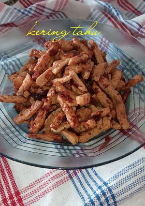 Foto resep 69. Kering tahu pedas manis