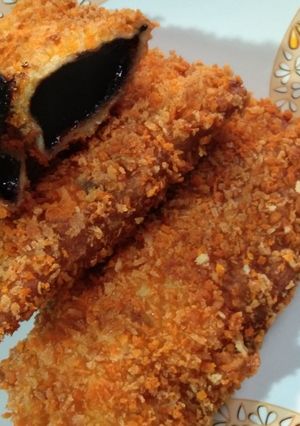 Foto resep Roti Goreng isi Coklat Oreo