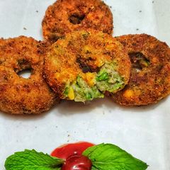 A picture of Potato Doughnuts(eggless).