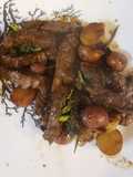 One pan steak, potatoes & broccoli