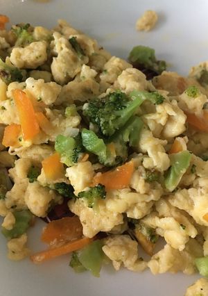 Foto resep Orak-arik telur sayur (Mpasi 1y+)