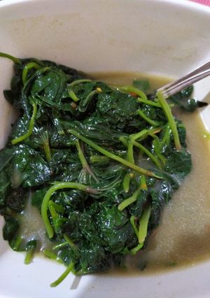 Foto resep Tumis Daun Ubi Terasi (Belacan)