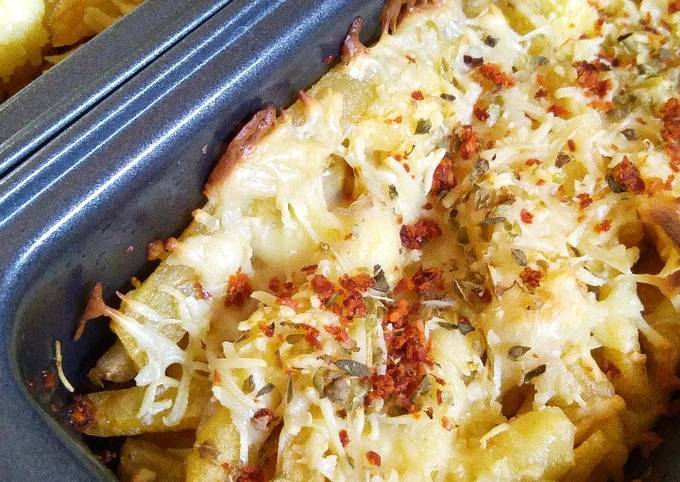 Resep Kentang keju panggang, Lezat Sekali