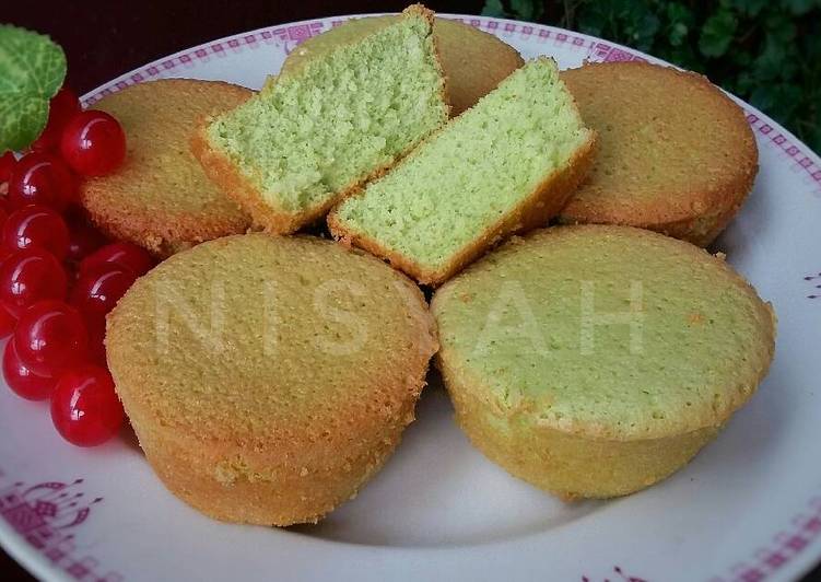 Resep Bolu Pandan JaDoel ~ TANPA BP/BS/emuls/esens/pewarna. 😋🍃, Enak