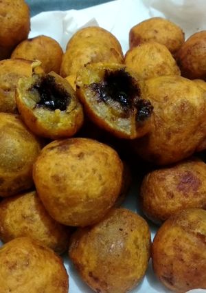 Foto resep Bola ubi (timus) isi coklat
