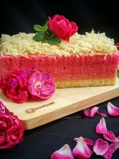 Foto resep Ombre cake kukus