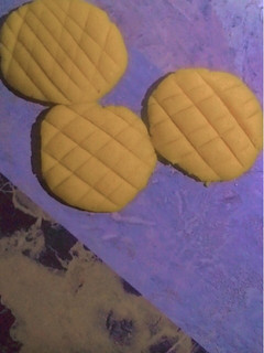 A picture of Custard cookies.