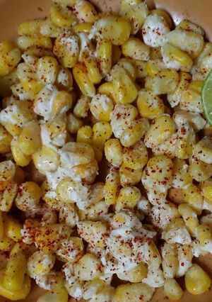 A picture of Creamy swwet corn.