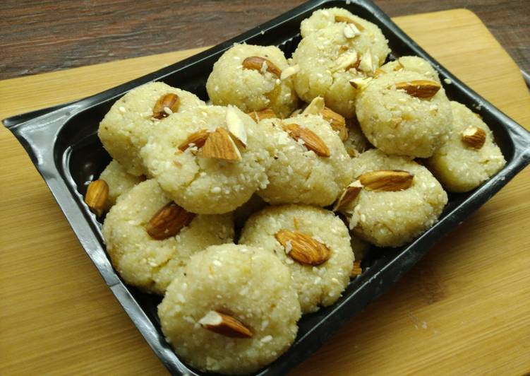 How to Make Perfect Til ke ladoo, Punjabi Pugga