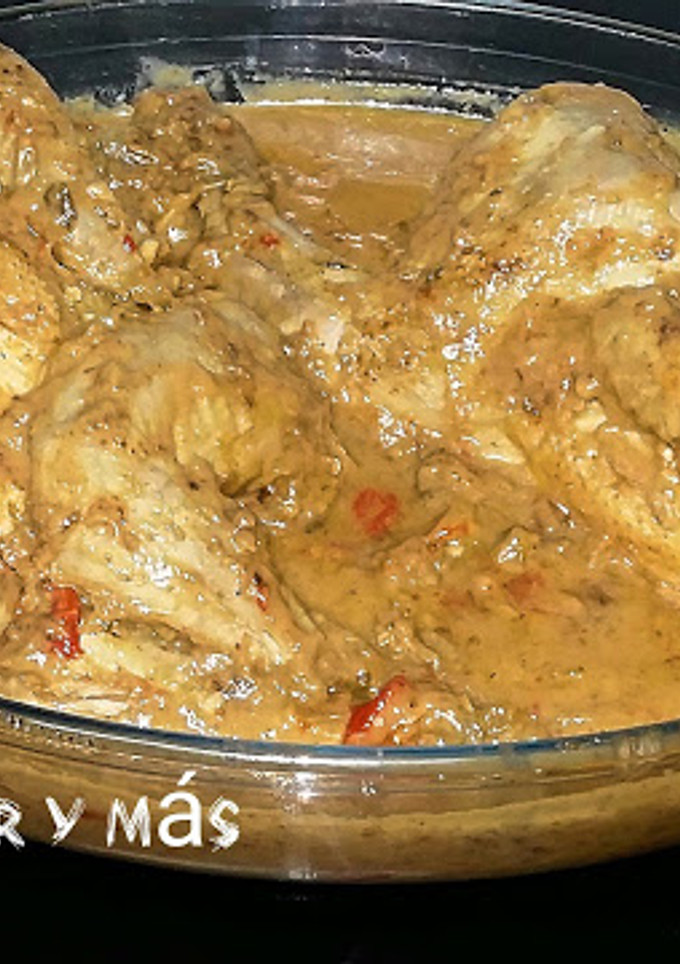 Una foto de Picantones en salsa agridulce
