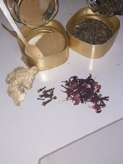 A picture of Black hibiscus tea(zobo tea).