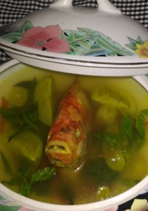 Foto resep Sup Kepala Ikan Kakap