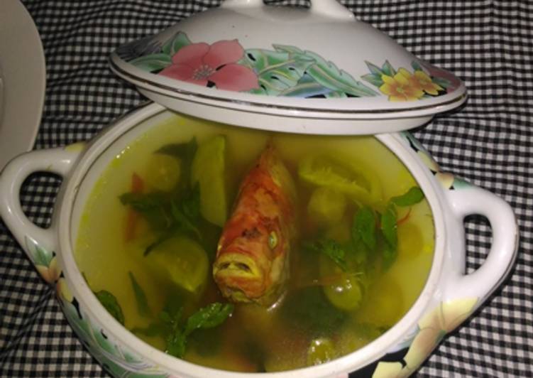 Sup Kepala Ikan Kakap