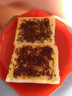 Foto resep Roti Bakar Meses Coklat