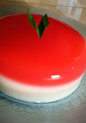 Foto resep Agar Merah Putih Indonesia... #TemaHUT🇮🇩