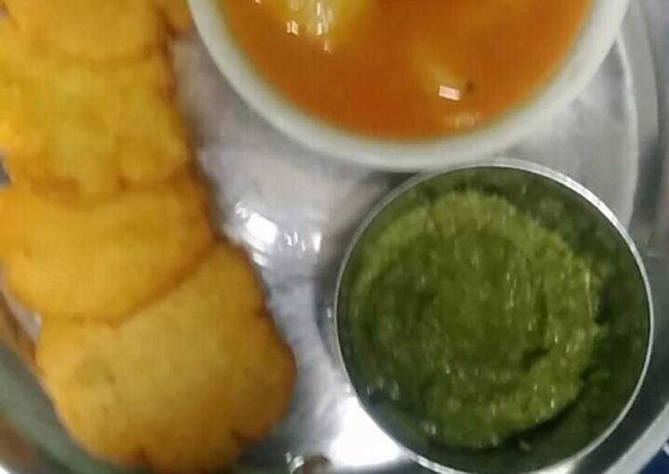 Simple Way to Make Perfect Aloo ki sabji aloo tikki chutney