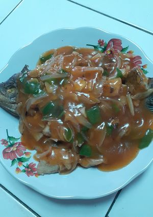 Foto resep Gurame asam manis