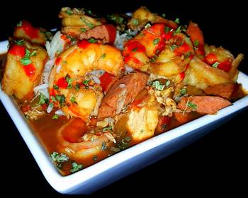How To Making Recipe Mikes New Orleans Old School Seafood Gumbo Very Delicious