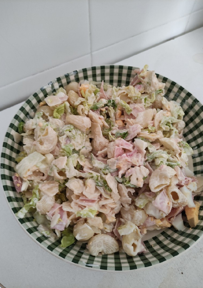 Una foto de Ensalada de manzana