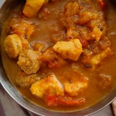 A picture of Paneer and nutri veg.