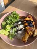 Nasi Ayam Penyet Simple